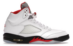 Jordan 5 Retro Fire Red Silver Tongue (2020)
