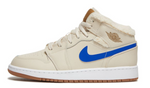 Jordan 1 Mid Utility Fleece Pearl White (GS)