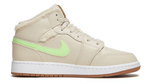 Jordan 1 Mid Utility Fleece Pearl White (GS)