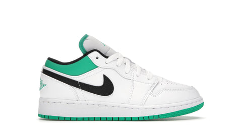 Jordan 1 Low White Lucky Green（GS）