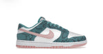 Nike Dunk Low Snakeskin Washed Teal Bleached Coral