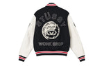 Stussy x Denim Tears X Our Legacy TTL Varsity Jacket Black/White