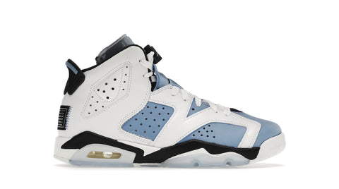 Jordan 6 UNC White （GS）